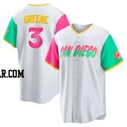 Khalil Greene Men's San Diego Padres White Replica 2022 City Connect Jersey