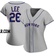 Khalil Lee Women's New York Mets Gray Authentic Road Jersey