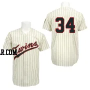 Kirby Puckett Men's Minnesota Twins Cream Authentic 1969 Throwback Jersey