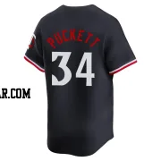 Kirby Puckett Men's Minnesota Twins Navy Limited Alternate Jersey