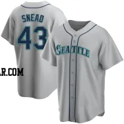 Kirby Snead Men's Seattle Mariners Gray Replica Road Jersey