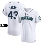 Kirby Snead Men's Seattle Mariners White Elite Home Jersey