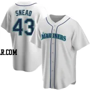 Kirby Snead Men's Seattle Mariners White Replica Home Jersey