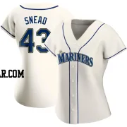 Kirby Snead Women's Seattle Mariners Cream Authentic Alternate Jersey