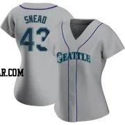 Kirby Snead Women's Seattle Mariners Gray Authentic Road Jersey