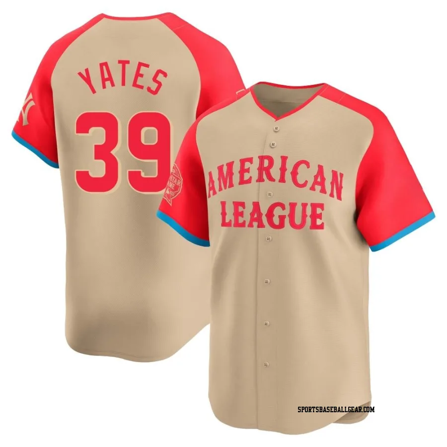 Kirby Yates Youth Texas Rangers Cream Limited American League 2024 All-Star Game Jersey