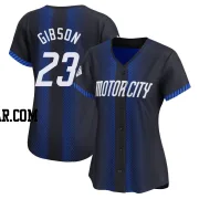 Kirk Gibson Women's Detroit Tigers Blue Limited 2024 City Connect Jersey