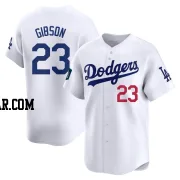 Kirk Gibson Youth Los Angeles Dodgers White Limited 2024 World Tour Seoul Series Home Jersey