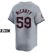 Kirk McCarty Men's Cleveland Guardians Gray Limited Road Jersey