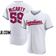 Kirk McCarty Men's Cleveland Guardians White Authentic Home Jersey