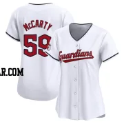 Kirk McCarty Women's Cleveland Guardians White Limited Home Jersey