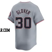 Koda Glover Men's Washington Nationals Gray Limited Road Jersey