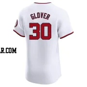 Koda Glover Men's Washington Nationals White Elite Home Jersey