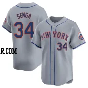 Kodai Senga Men's New York Mets Gray Limited Away Jersey