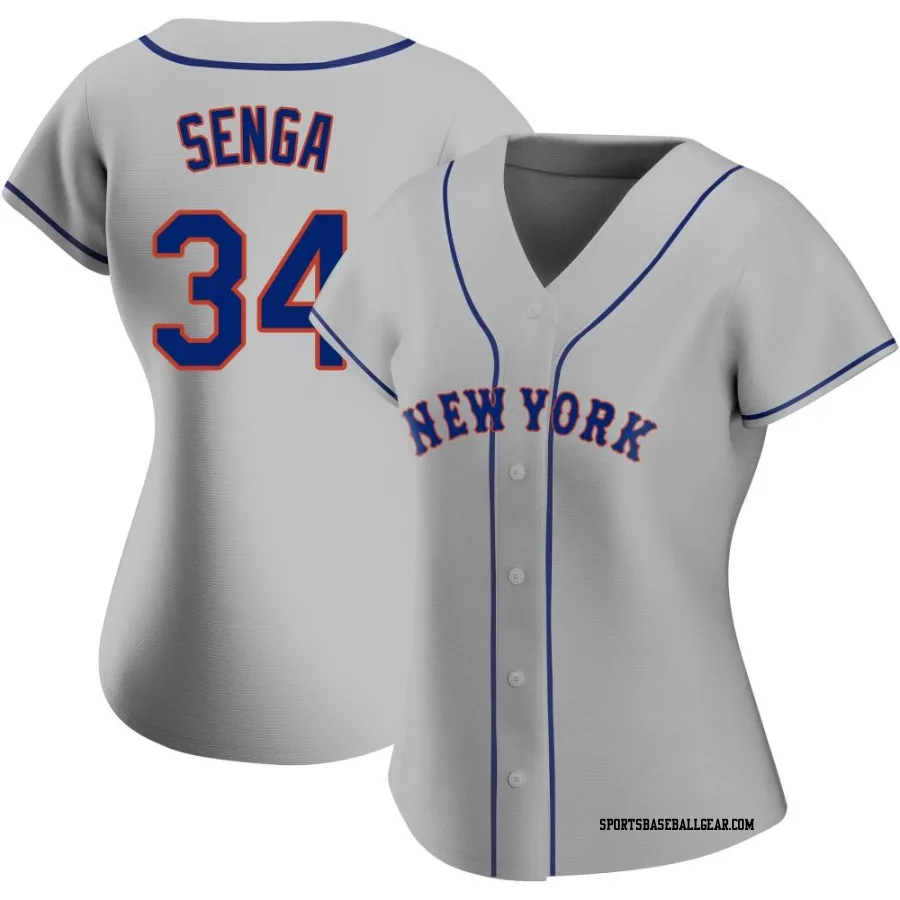 Kodai Senga Women's New York Mets Gray Authentic Road Jersey