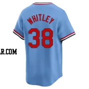 Kodi Whitley Men's St. Louis Cardinals Light Blue Limited Cooperstown Collection Jersey