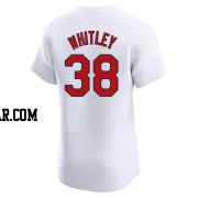 Kodi Whitley Men's St. Louis Cardinals White Elite Home Jersey