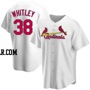 Kodi Whitley Men's St. Louis Cardinals White Replica Home Jersey