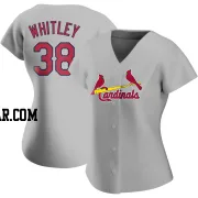 Kodi Whitley Women's St. Louis Cardinals Gray Authentic Road Jersey