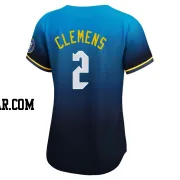 Kody Clemens Women's Philadelphia Phillies Blue Limited 2024 City Connect Jersey