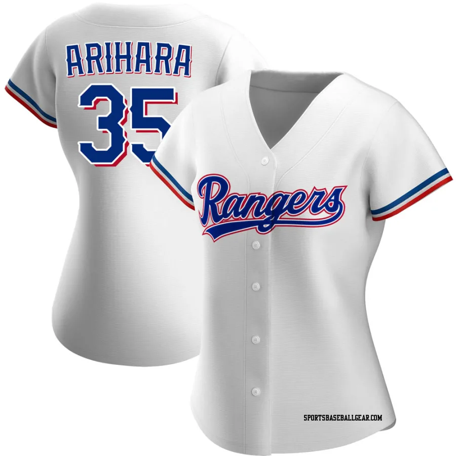 Kohei Arihara Women's Texas Rangers White Authentic Home Jersey