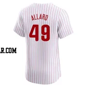 Kolby Allard Men's Philadelphia Phillies White Elite Home Jersey