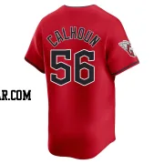 Kole Calhoun Men's Cleveland Guardians Red Limited Alternate Jersey