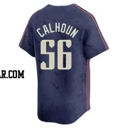 Kole Calhoun Youth Cleveland Guardians Navy Limited 2024 City Connect Jersey