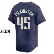 Konnor Pilkington Men's Cleveland Guardians Navy Limited 2024 City Connect Jersey