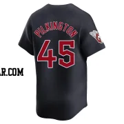 Konnor Pilkington Youth Cleveland Guardians Navy Limited Alternate Jersey