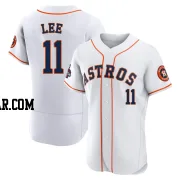 Korey Lee Men's Houston Astros White Authentic 2022 World Series Champions Home Jersey