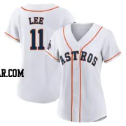 Korey Lee Women's Houston Astros White Authentic 2022 World Series Champions Home Jersey