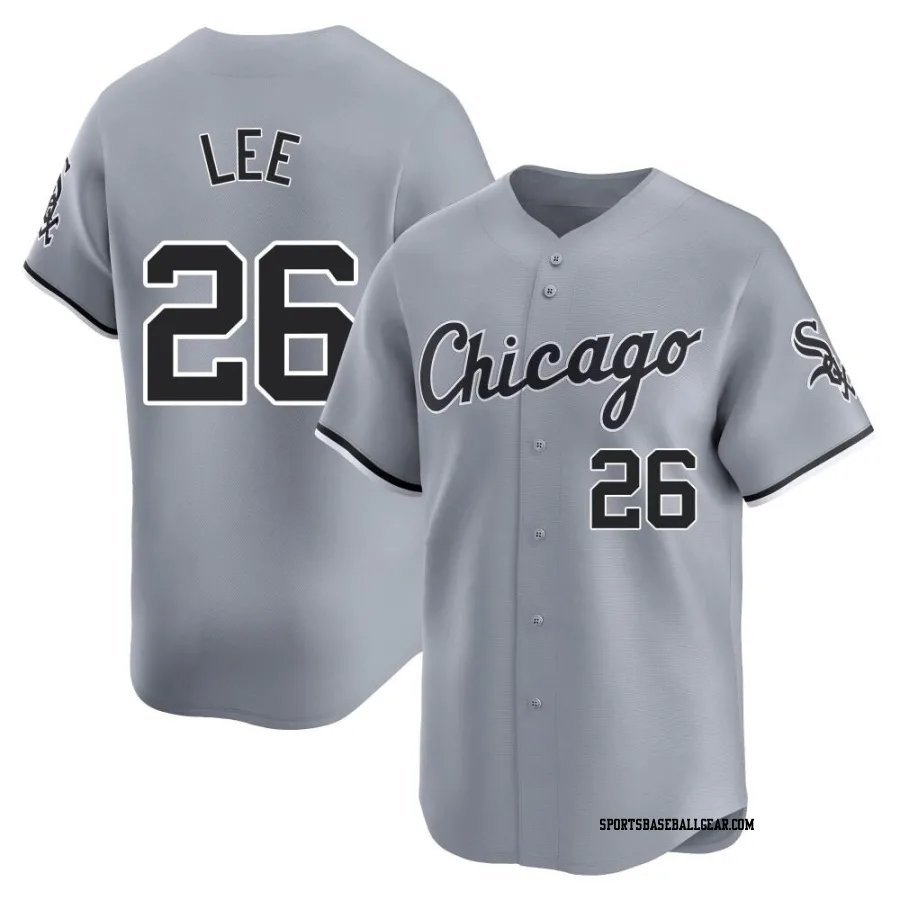 Korey Lee Youth Chicago White Sox Gray Limited Road Jersey