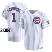 Kosuke Fukudome Men's Chicago Cubs White Limited Home Jersey