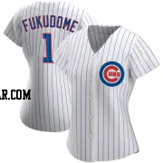 Kosuke Fukudome Women's Chicago Cubs White Replica Home Jersey