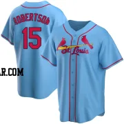 Kramer Robertson Men's St. Louis Cardinals Light Blue Replica Alternate Jersey