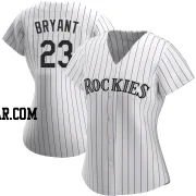 Kris Bryant Women's Colorado Rockies White Authentic Home Jersey