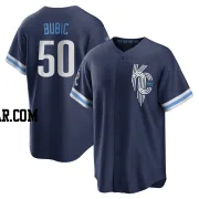 Kris Bubic Youth Kansas City Royals Navy Replica 2022 City Connect Jersey