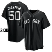 Kutter Crawford Youth Boston Red Sox Black/White Replica Jersey