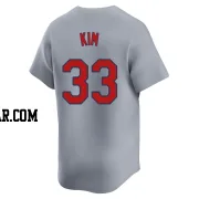 Kwang Hyun Kim Men's St. Louis Cardinals Gray Limited Away Jersey