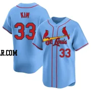 Kwang Hyun Kim Men's St. Louis Cardinals Light Blue Limited Alternate Jersey