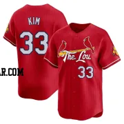 Kwang Hyun Kim Men's St. Louis Cardinals Red Limited 2024 City Connect Jersey