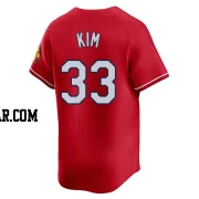 Kwang Hyun Kim Men's St. Louis Cardinals Red Limited 2024 City Connect Jersey