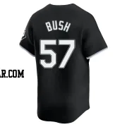 Ky Bush Men's Chicago White Sox Black Limited Alternate Jersey