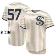 Ky Bush Men's Chicago White Sox Cream Authentic 2021 Field of Dreams Jersey