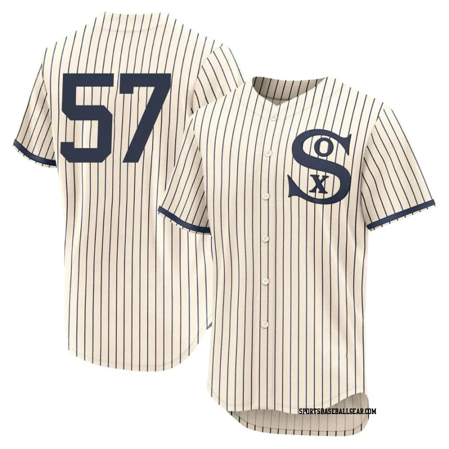 Ky Bush Men's Chicago White Sox Cream Authentic 2021 Field of Dreams Jersey