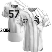 Ky Bush Men's Chicago White Sox White Authentic Home Jersey