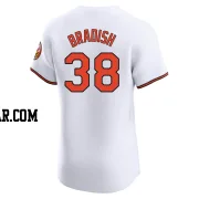 Kyle Bradish Men's Baltimore Orioles White Elite Home Jersey