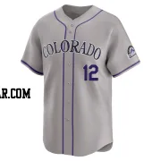 Kyle Farmer Men's Colorado Rockies Gray Limited Road Jersey