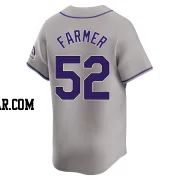 Kyle Farmer Men's Colorado Rockies Gray Limited Road Jersey